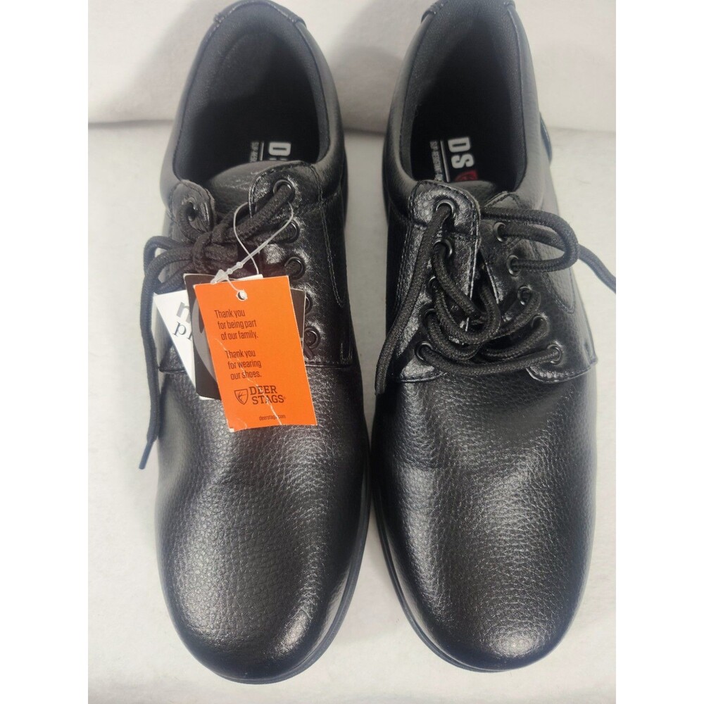 Deer Stags NU Times Men's Oxford Size 13 Memory Foam Slip Resistant Waterproof